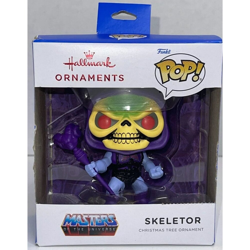 Hallmark 2021 Funko Pop MOTU Skeletor Walmart Exclusive Christmas Ornament - New - Picture 2 of 9
